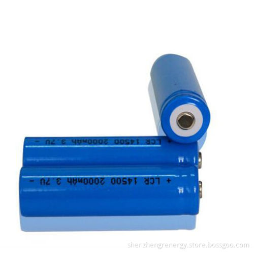 2000mAh Lithium Ion Rechargeable AA Batteries and Charger